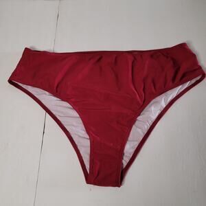 Shein Red Swimsuit 4XL - Flattering & Stylish Beachwear